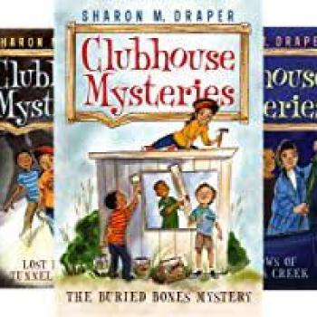 Three Clubhouse Mysteries books by Sharon Draper